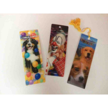 Different High Quality 3D Bookmark with Tassels